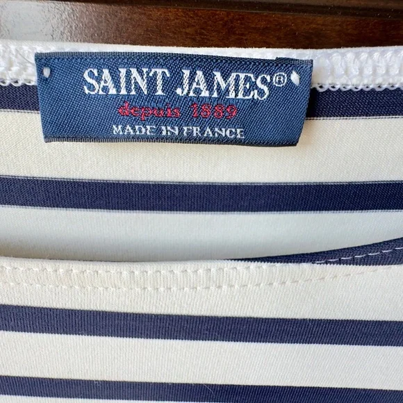 Saint James PHARE Striped Tee - Picture 3 of 8